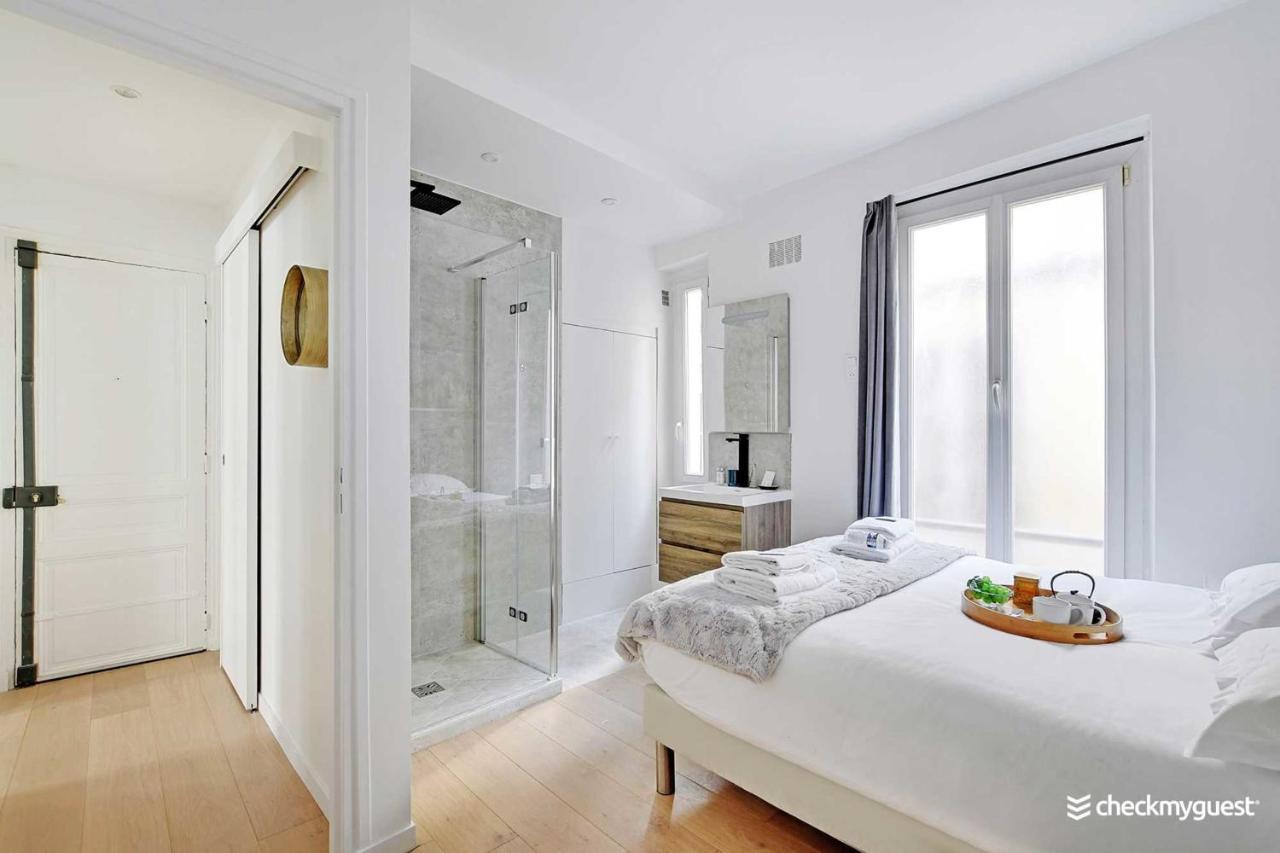 Elegant Apartment - 1Br-4P - Les Batignolles Párizs Kültér fotó