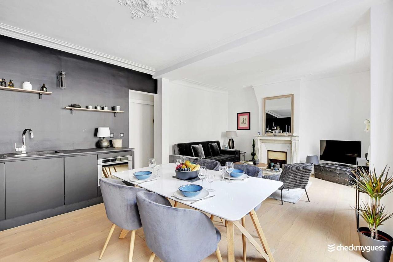 Elegant Apartment - 1Br-4P - Les Batignolles Párizs Kültér fotó