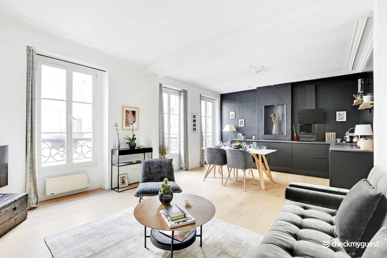 Elegant Apartment - 1Br-4P - Les Batignolles Párizs Kültér fotó